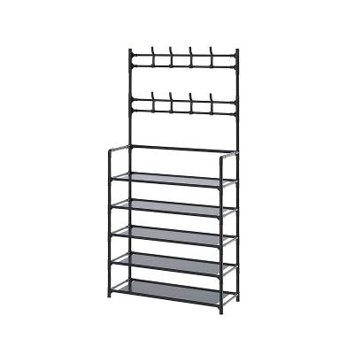 Multifunctional 5 Layer Clothes & Shoe Rack