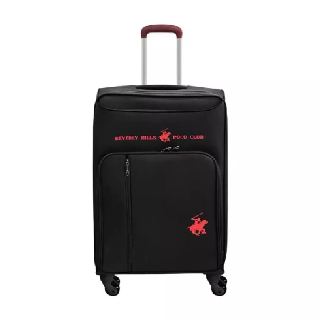 US Polo ANT Soft Expandable Luggage - Black