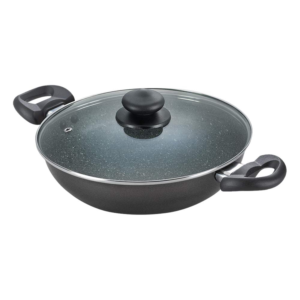 Hamilton Beach Wok Pan with Lid - 24 Cm