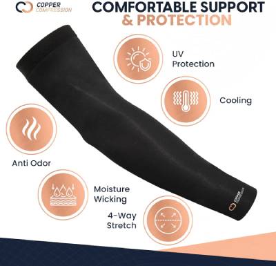 Copper Infused Compression Elbow Support MTK-243