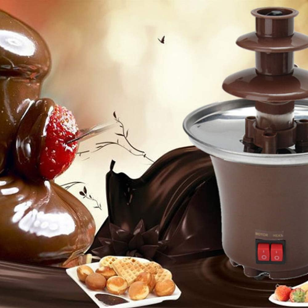 3-Tier Mini Chocolate Fondue Fountain Machine