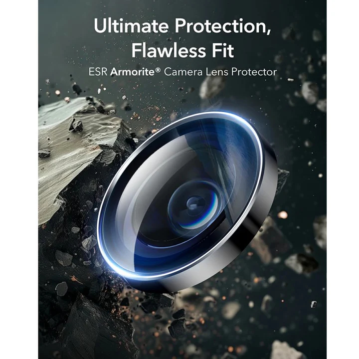 ESR S25 Ultra Armorite Camera Lens Protectors, Clear