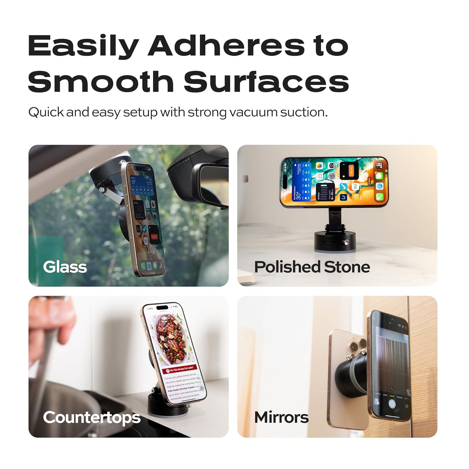 Statik Hyper Mount 5 Vacuum Magnetic Phone Mount