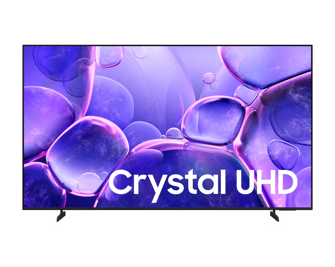 Samsung 65 Inch Crystal UHD U8000F 4K Smart TV (2025) - UA65U8000FUXZN