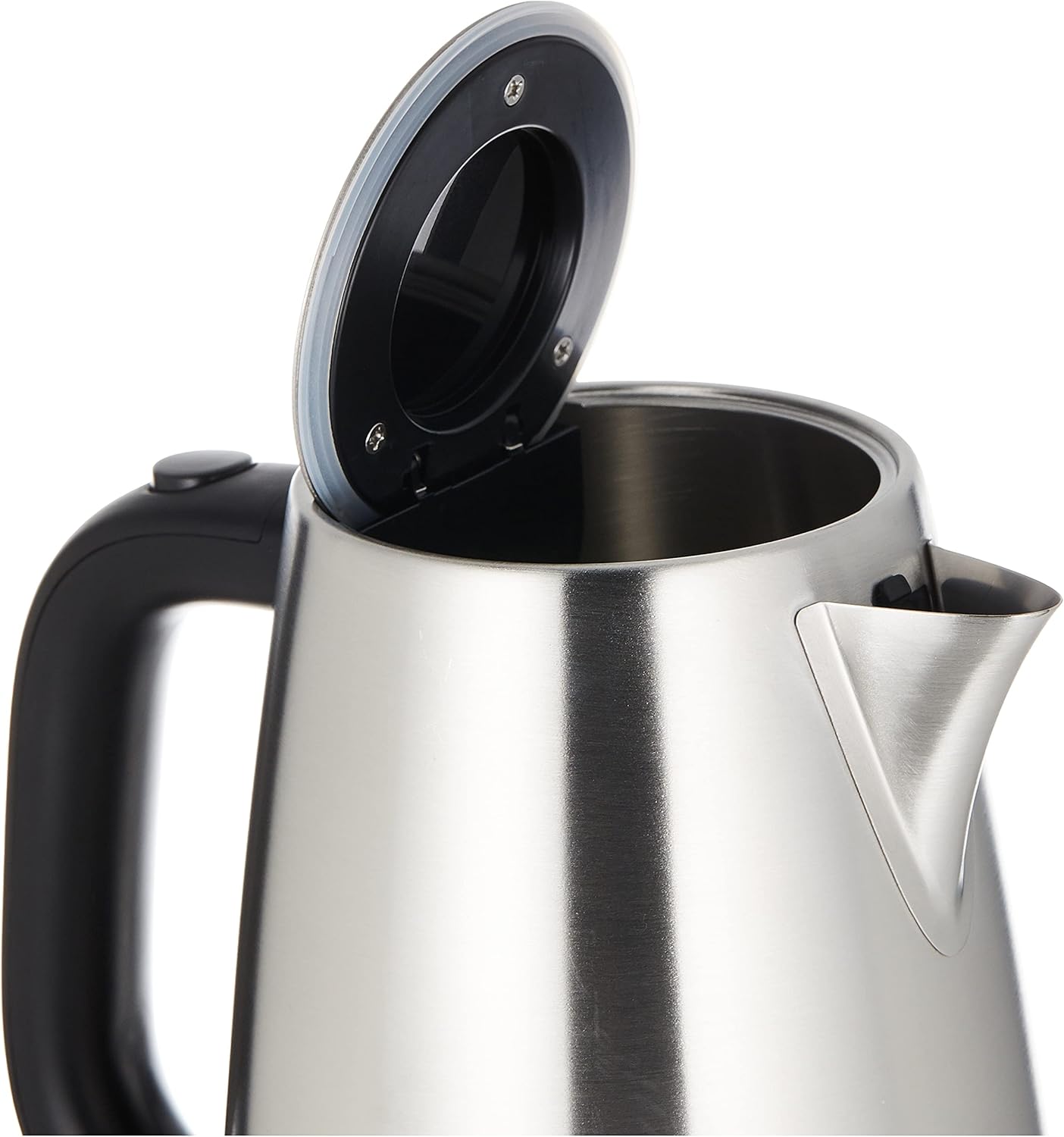 Kenwood Stainless Steel Kettle 1.7L Cordless Electric Kettle 3000W With Auto Shut-Off & Removable Mesh Filter Zjm11.000Ss Silver/Black