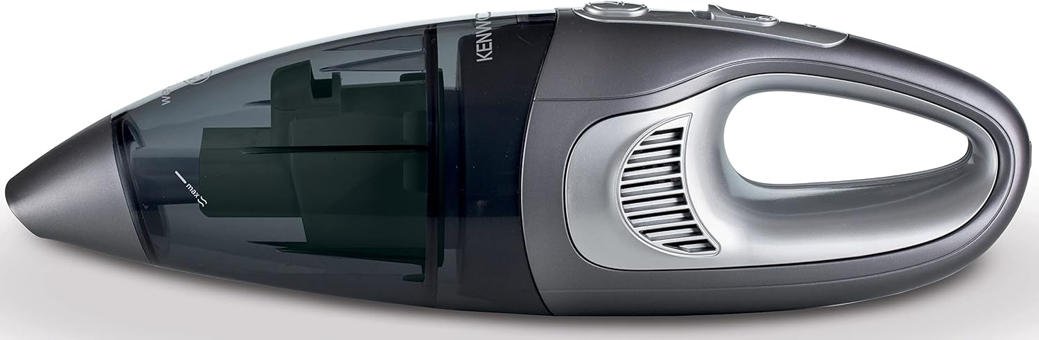 Kenwood Wet & Dry Cordless Handheld Vacuum Cleaner With 14.8V Lithium-Ion Battery, 500ml Dust Capacity, 120ml Liquid Capacity