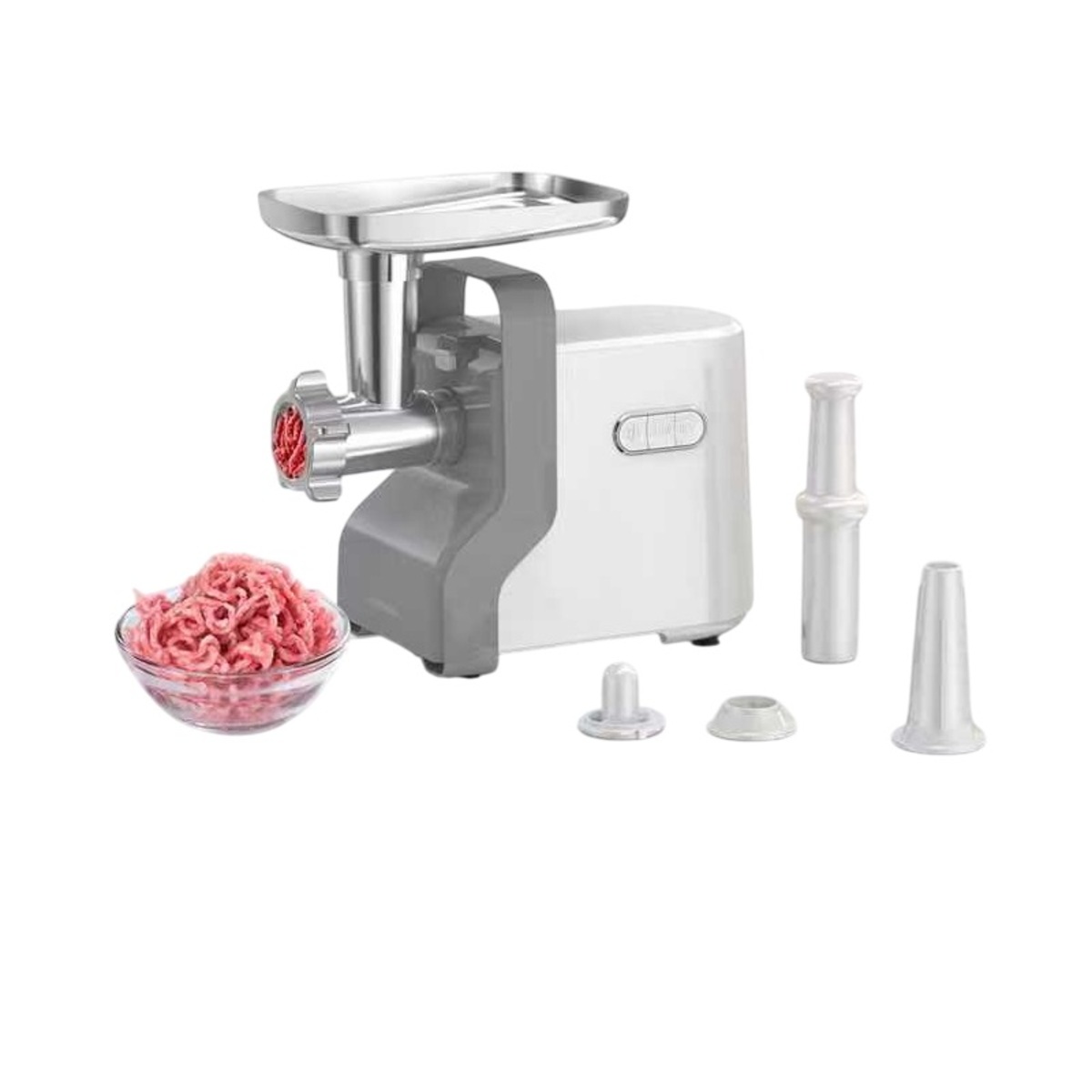 Daewoo 700W Meat Grinder 2 Speed - Silver / Gray