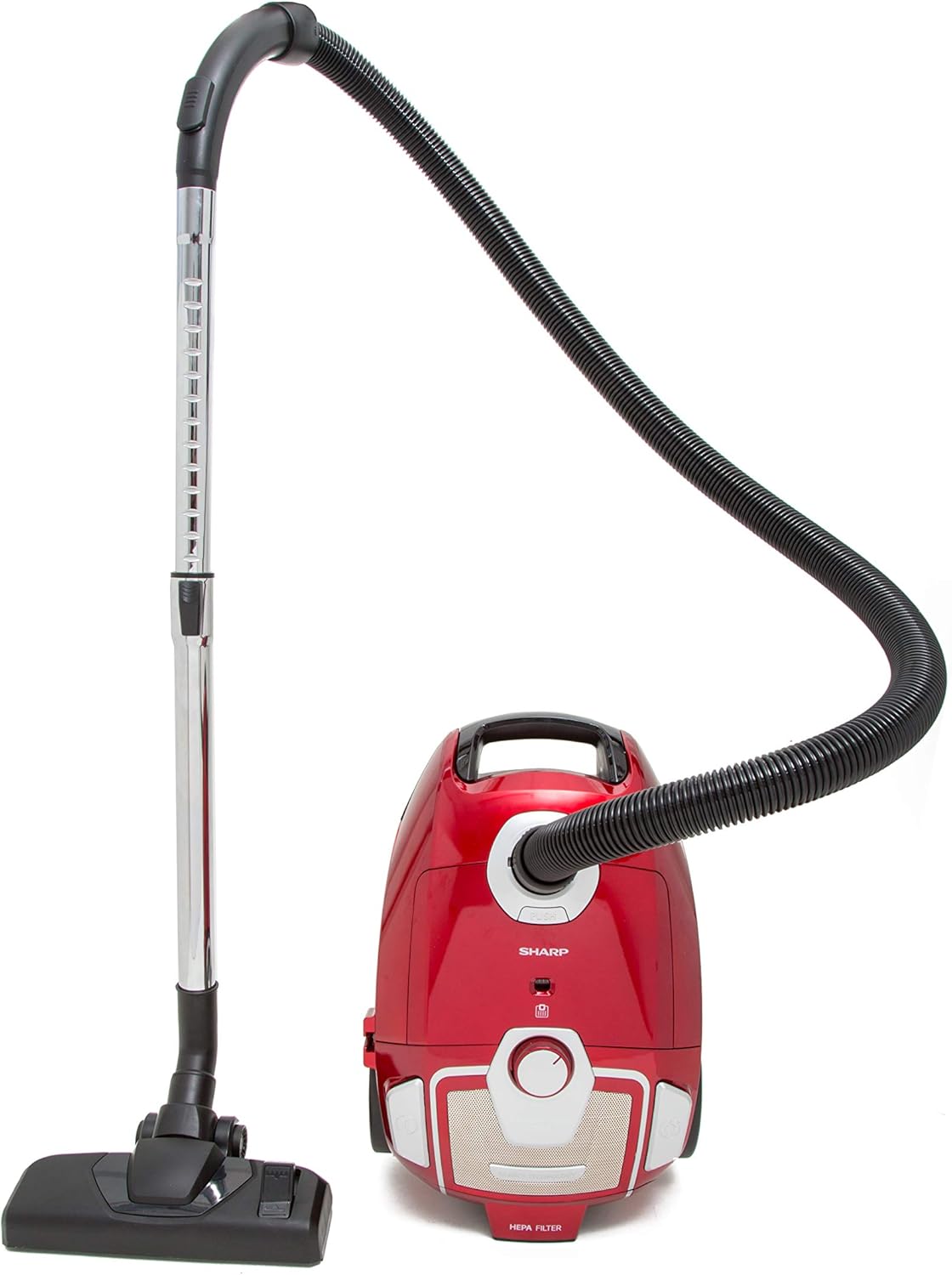 Sharp Vacuum Cleaner 1800W, Canister with Bag, HEPA Filter