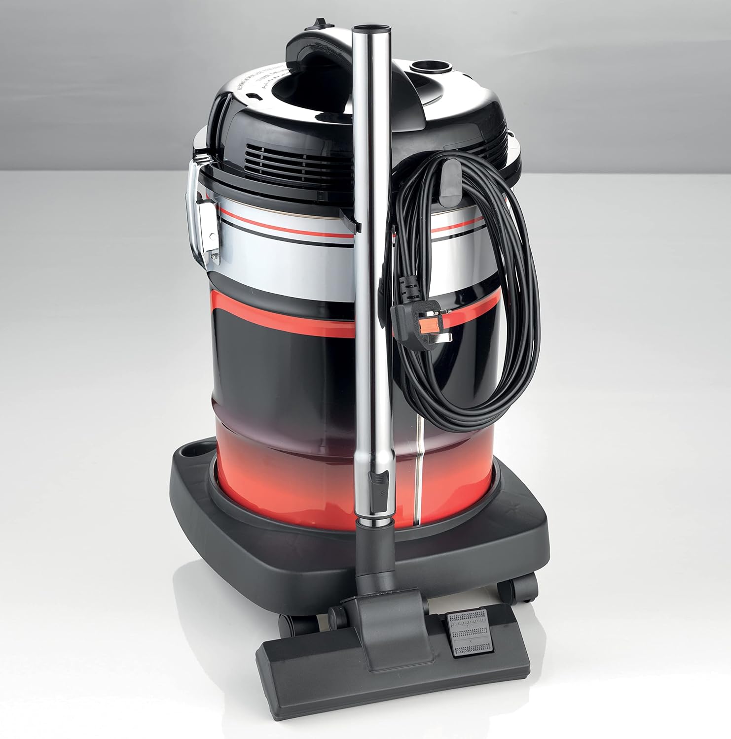 Kenwood Drum Vacuum Cleaner 2200W 25L Tank Vacuum Cleaner With 8M Extra Long Power Cord, Removable & Washable Filter