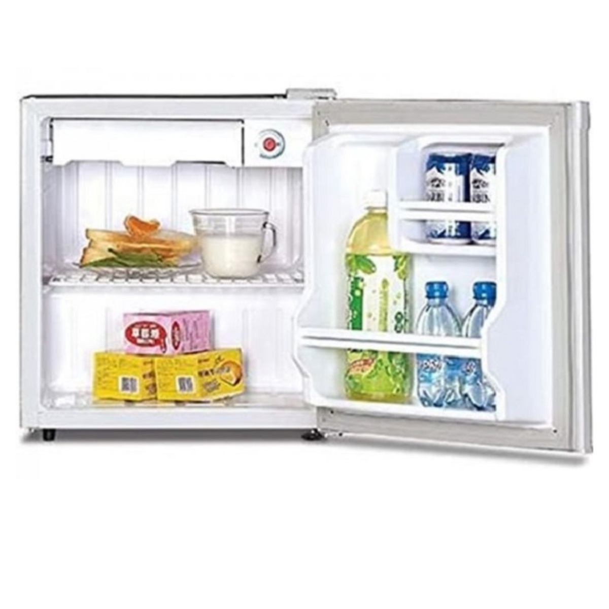 Sharp Mini Refrigerator 75 Liters 2.6 CFT, Silver