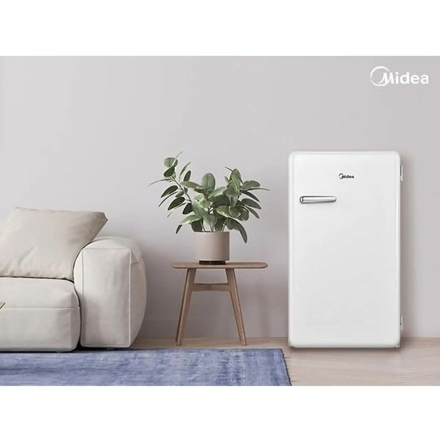 Midea Single Door Refrigerator 142 Litres MDRD142SLE01AE