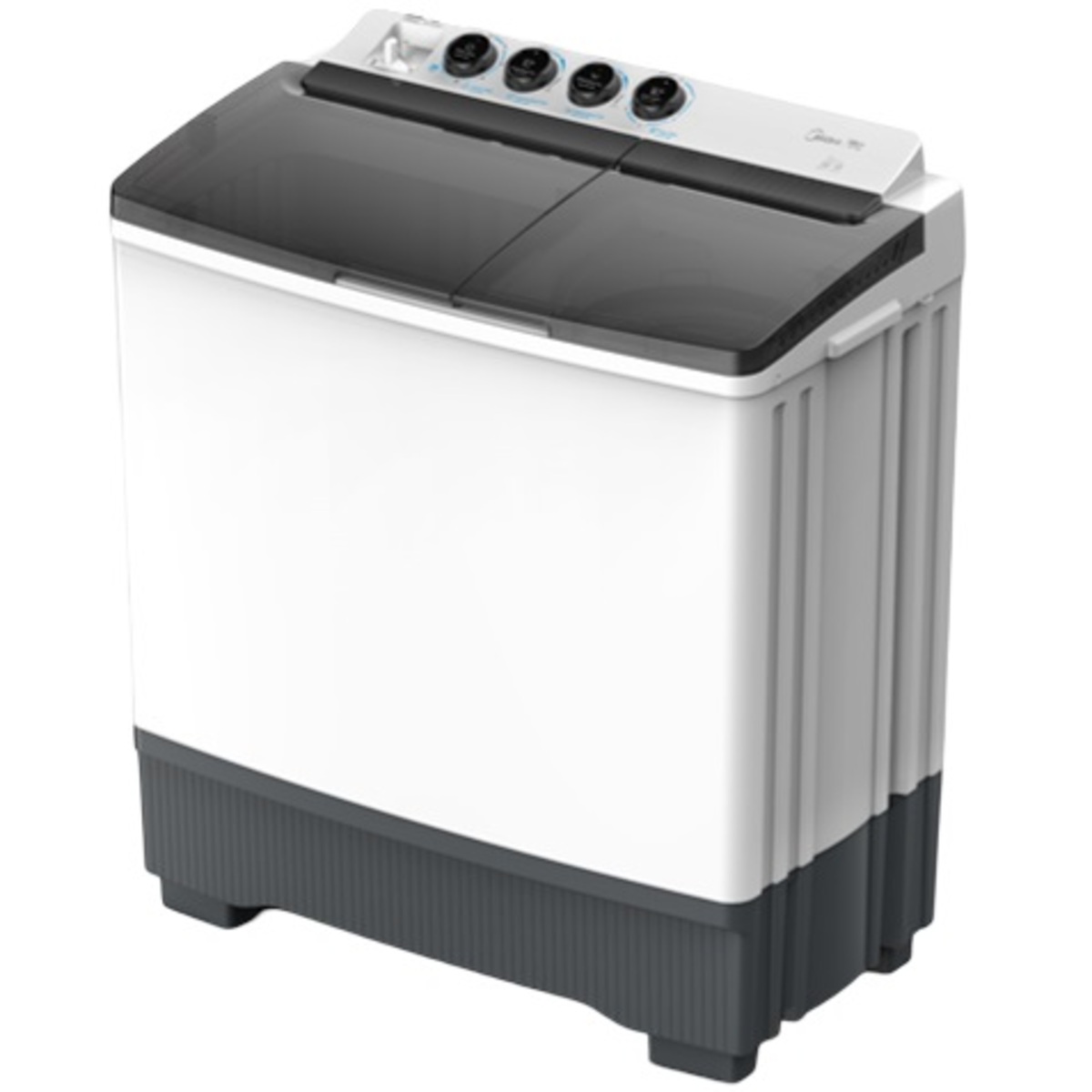 Midea Twin Tub Washing Machine 10kg Washer 6kg Dryer, White - MT100W100/W-KW