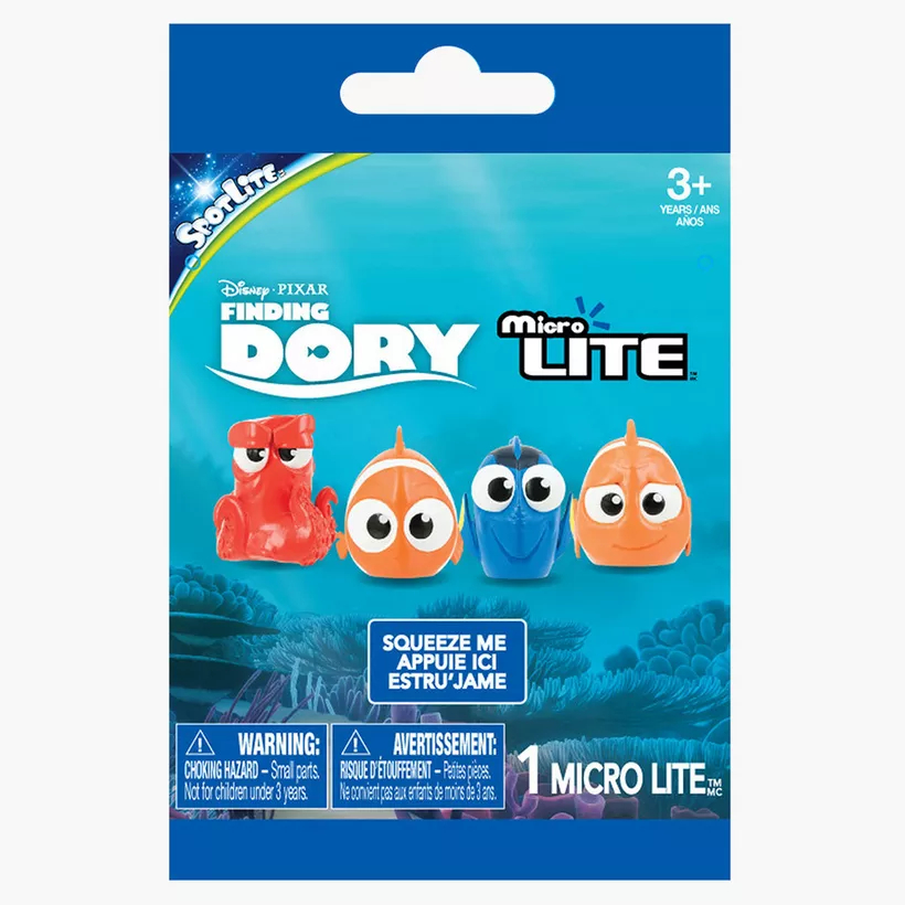 Tech 4 Kids Disney Finding Dory Micro Lite Foil Bag Gravity Display - 40841