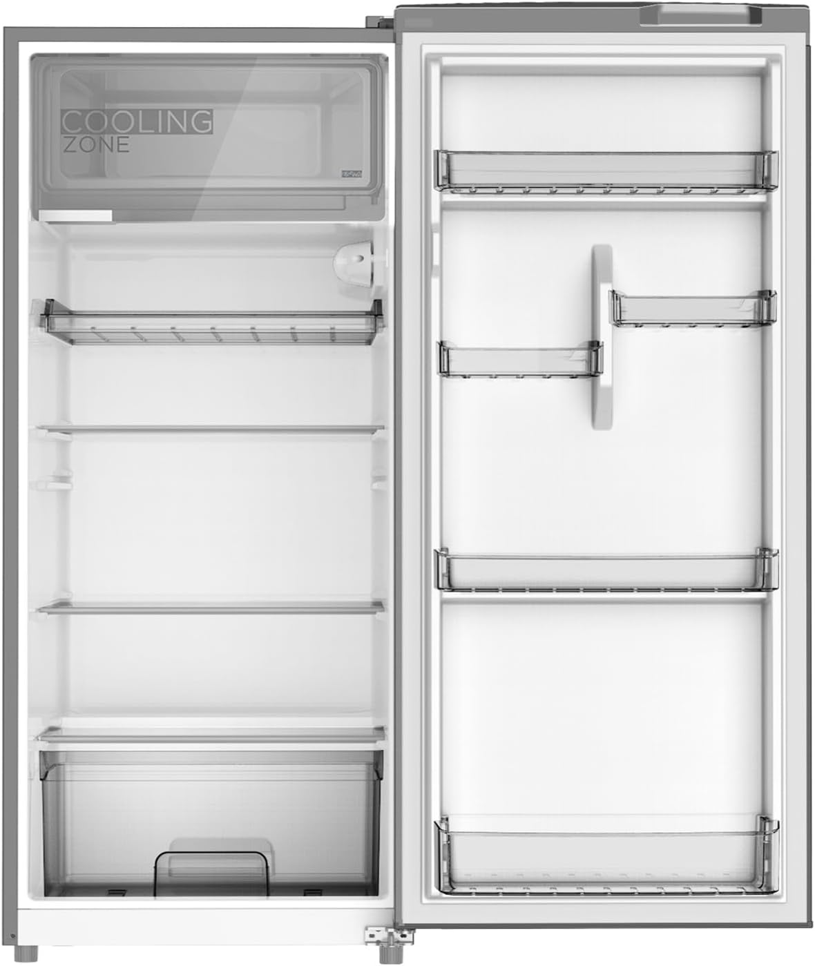 Midea 268L Single Door Inverter Refrigerator &ndash; Silver