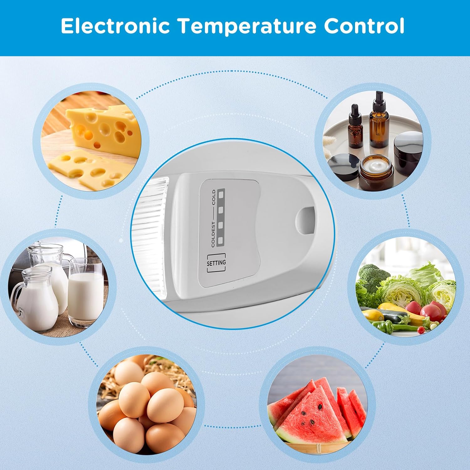 Midea 268L Single Door Inverter Refrigerator &ndash; Silver