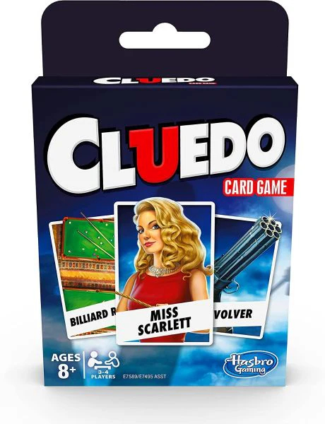 Hasbro Classic Card Game Clue - E7589