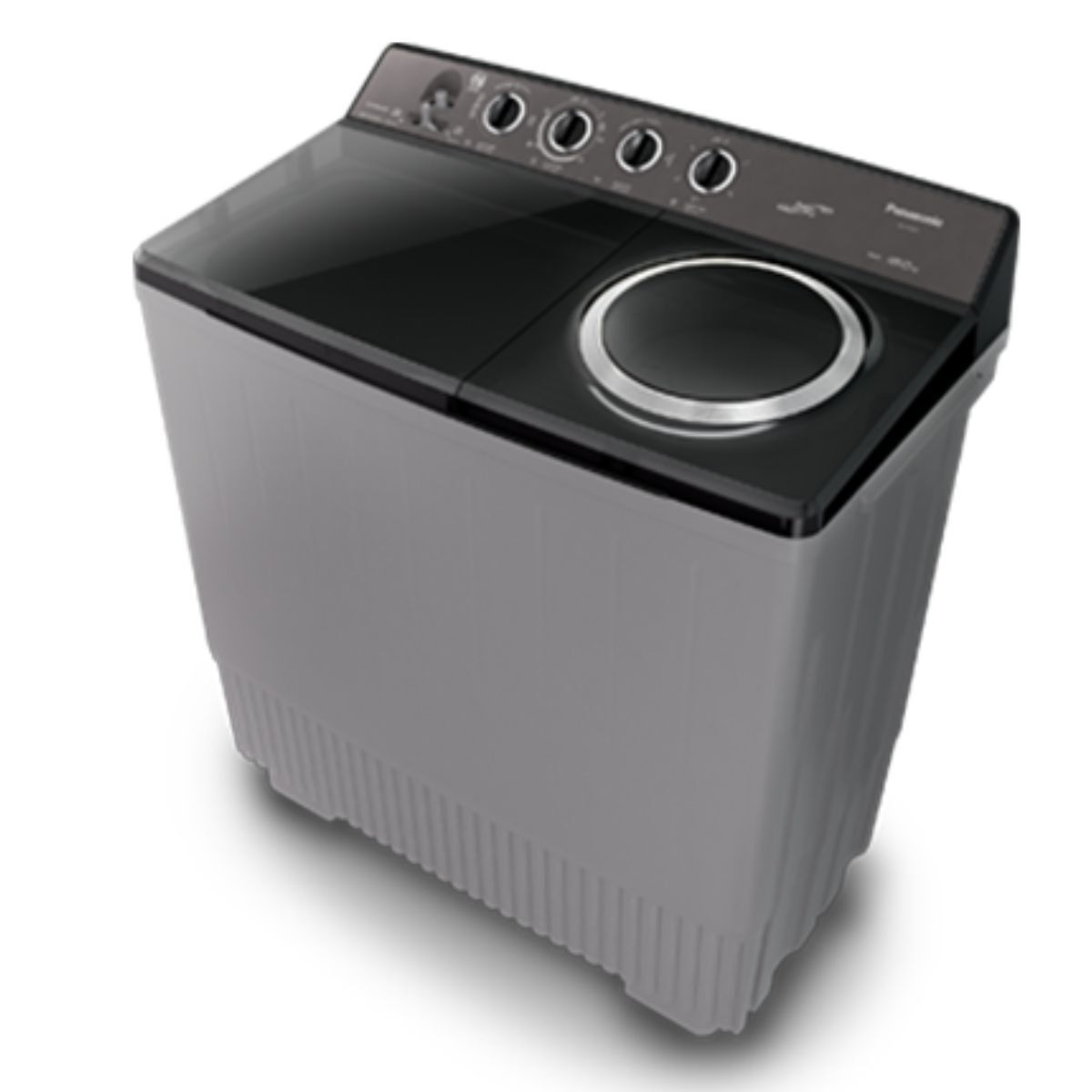 Panasonic Twin Tub Washing Machine 18KG,13KG,Abaya Wash - Silver