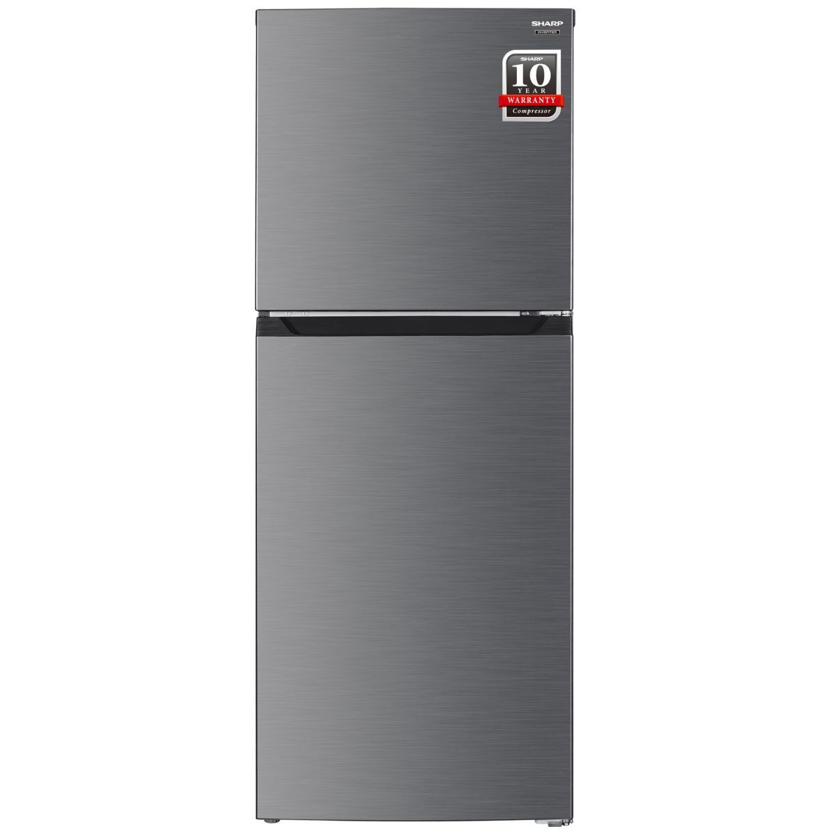 Sharp Refrigerator 270L, Net 196L - Inox