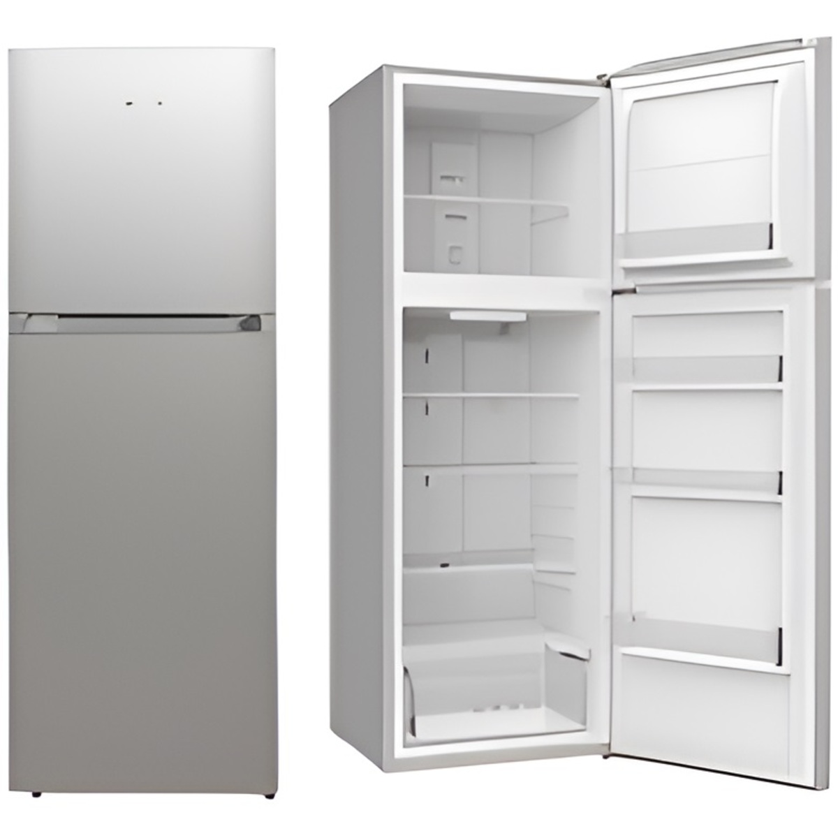 Skyworth Top Mount Freezer Refrigerator 420 Liters 14.8 CFT, Silver - SRD-420WTAPA