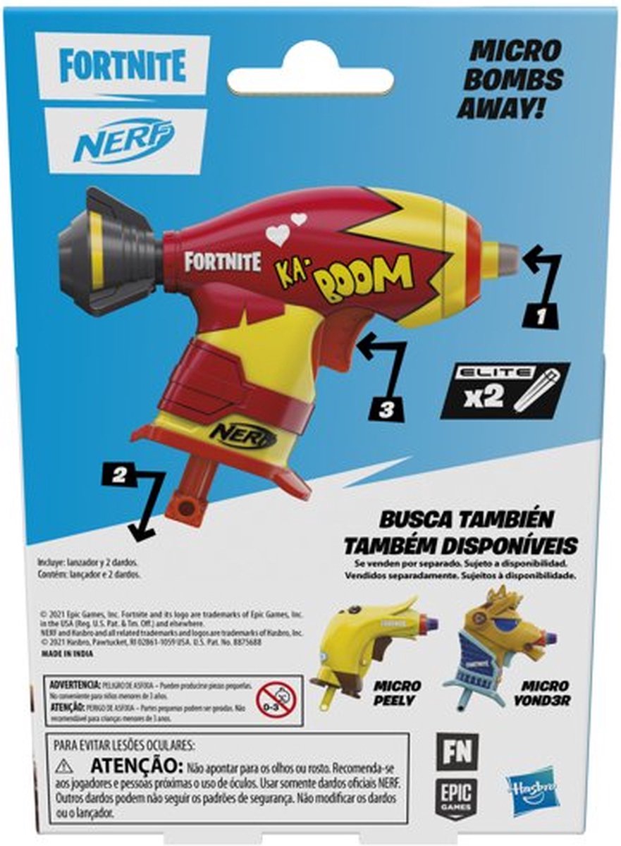 Hasbro Nerf Ms Fortnite Bombs Away - F0458
