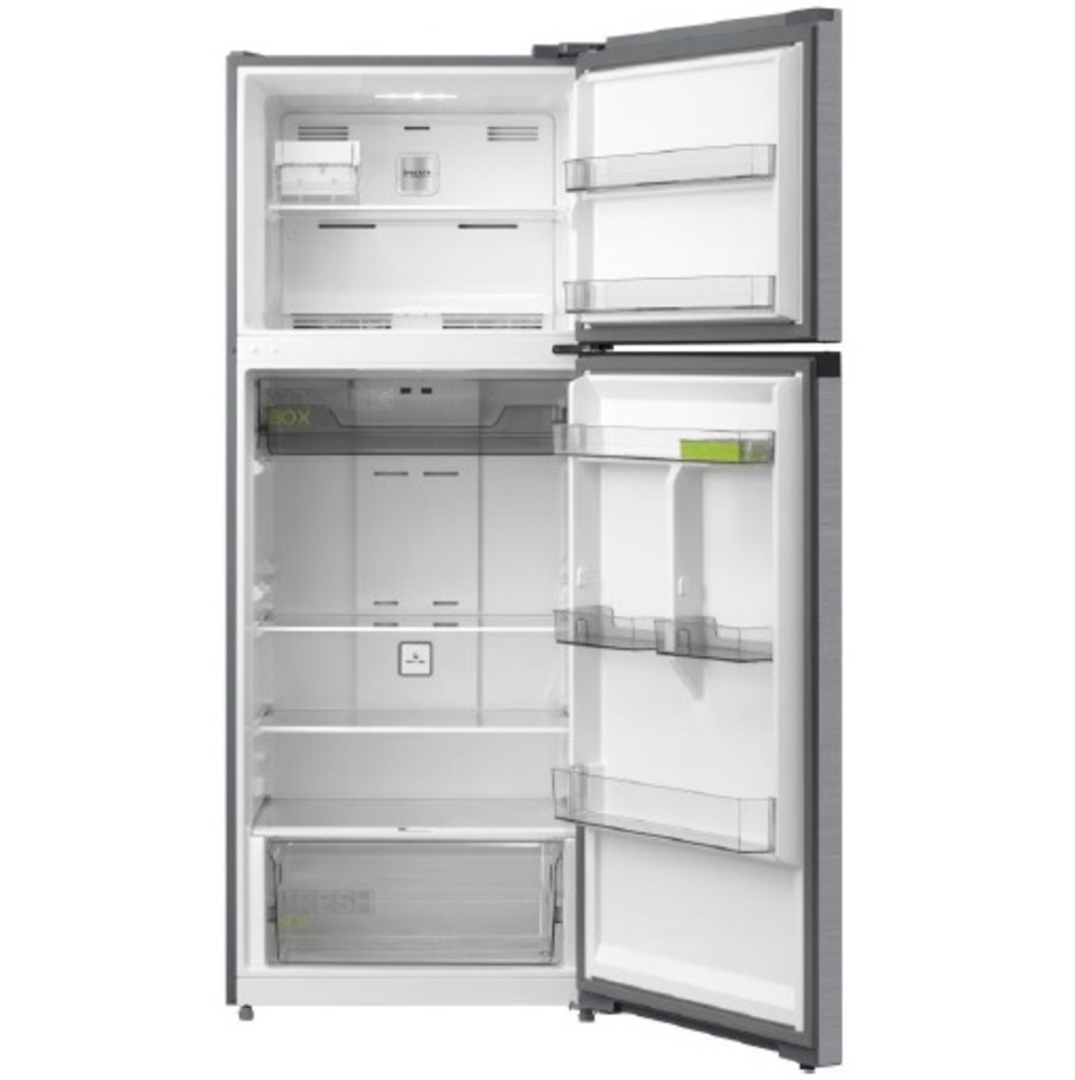 Midea Top Mount Freezer Refrigerator 580 Liters 20.5 CFT, Silver - MDRT580MTE46AED