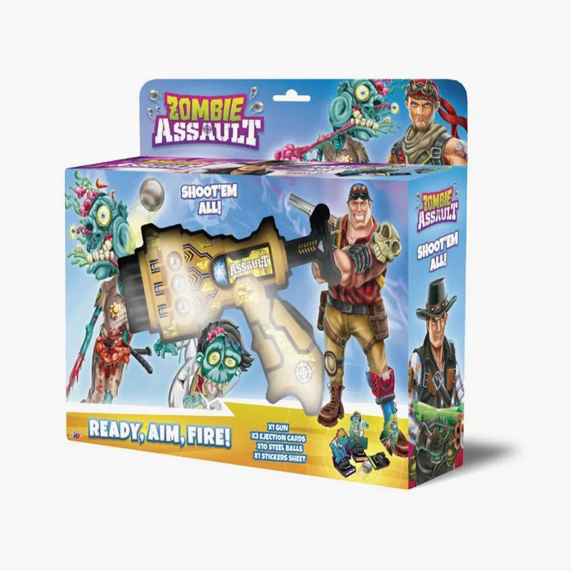 Kidzworld Zombie Assault Single Pack (6 Assorted) - KO2ZAS01