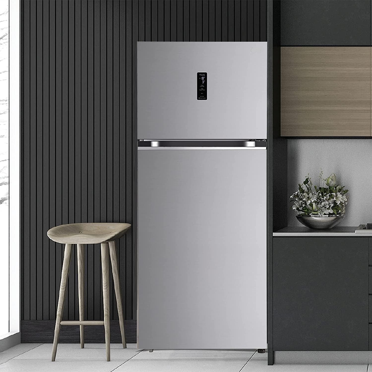 Sharp Two Door (620L Gross/479L Net) Top Mount A++ Energy Class Inverter Com6pressor Refrigerator with Digital LED Display
