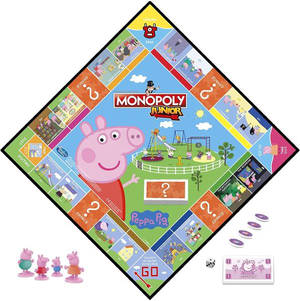 Hasbro Monopoly Junior Peppa Pig - F1656