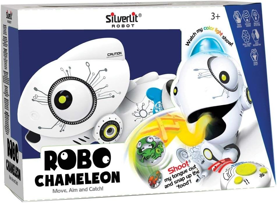 Silverlit Robo Chameleon, Move, Aim, and Catch  - 88538
