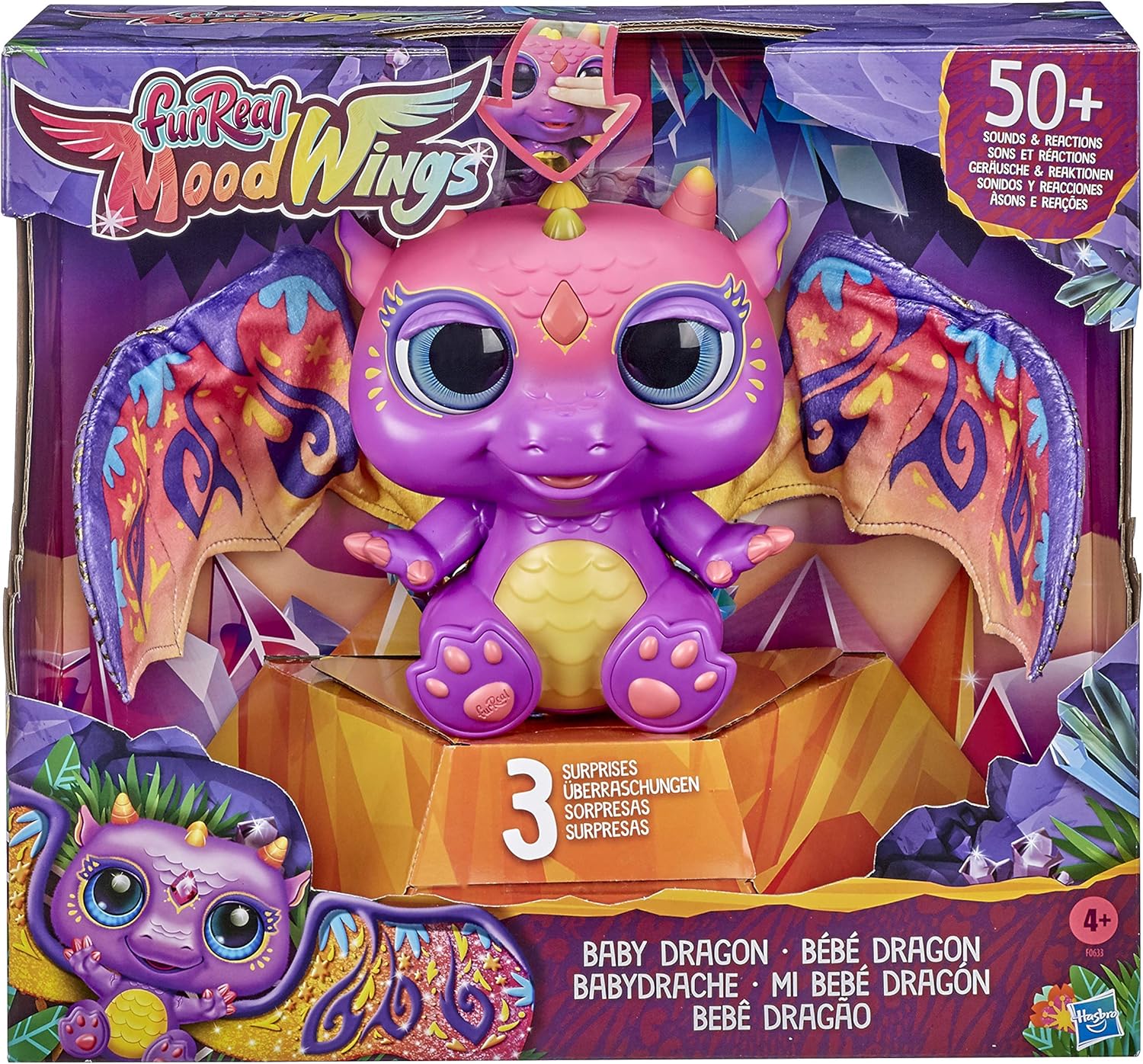 Hasbro FurReal Moodwings Baby Dragon - F0633