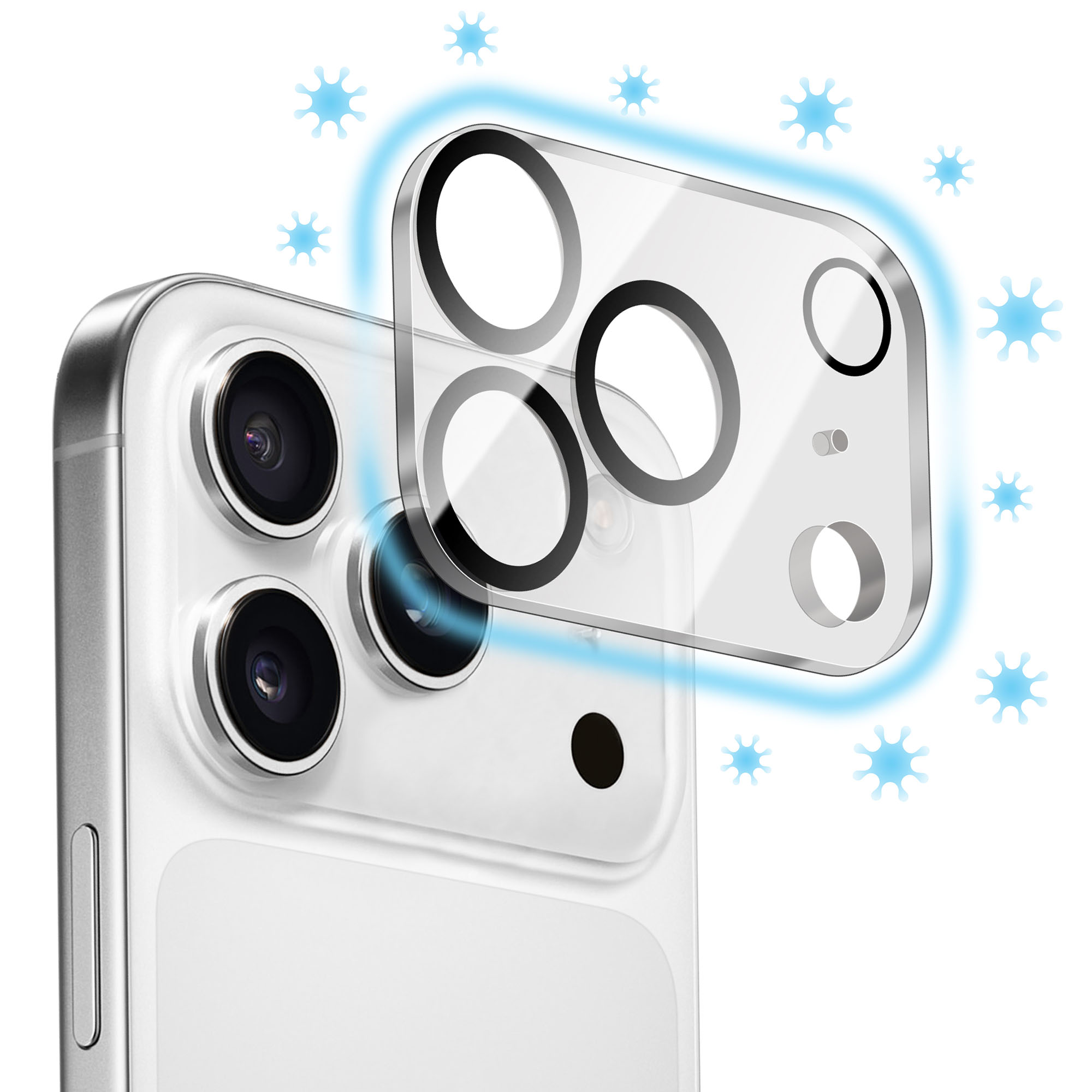 Torrii Bodyglass Camera Lens Protector for iPhone 17 Pro (6.3 Inch) – Clear