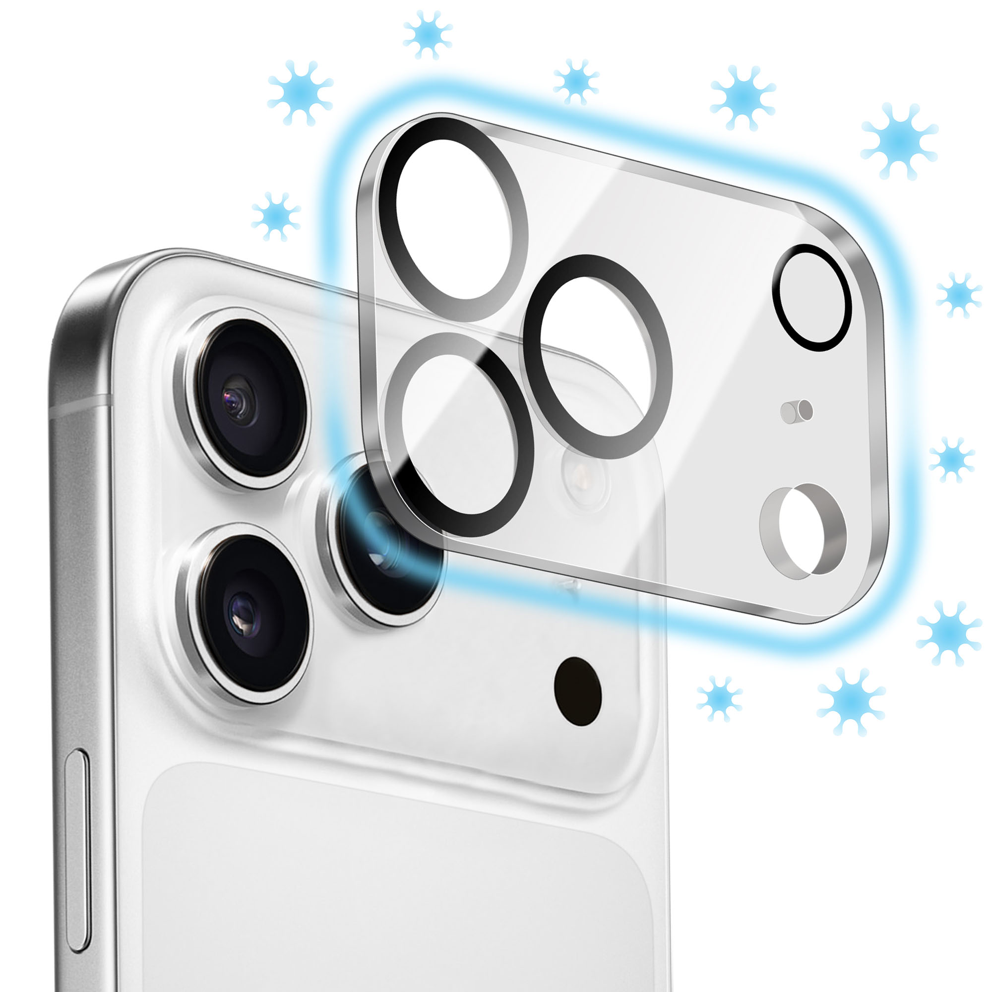 Torrii Bodyglass Camera Lens Protector for iPhone 17 Pro Max (6.9 Inch)– Clear
