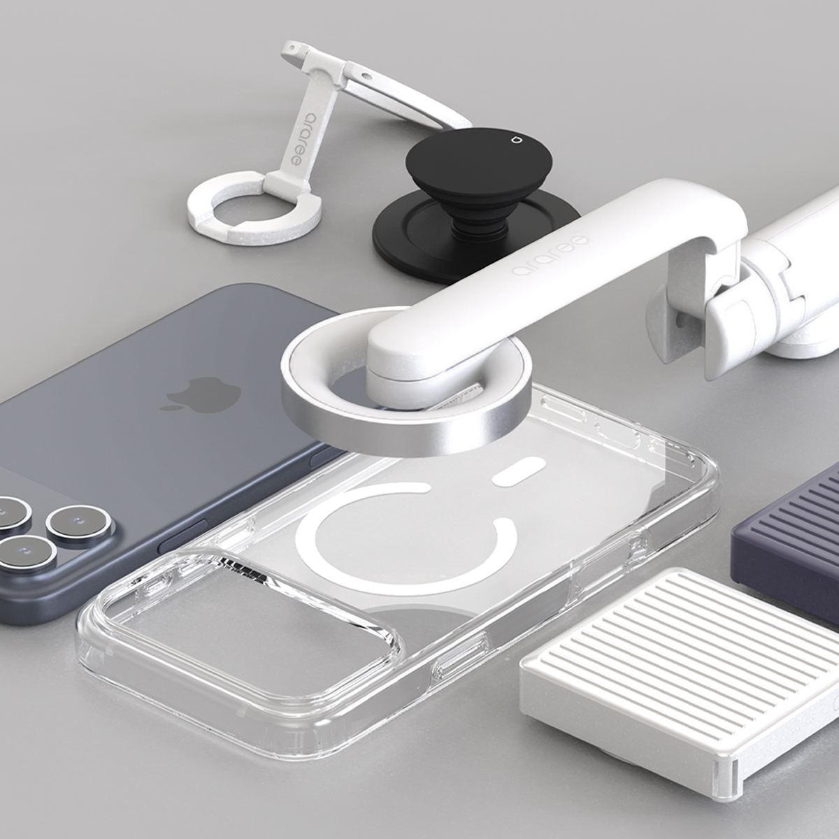 Araree Duple Magsafe Case For iPhone 17 Pro Max - Clear