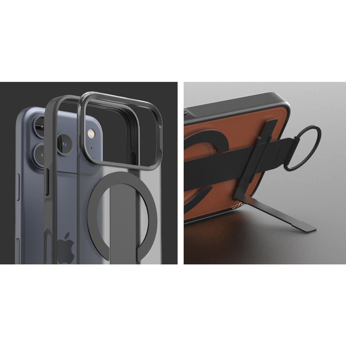 Araree Duple Grip MagSafe Case for iPhone 17 Pro - Black