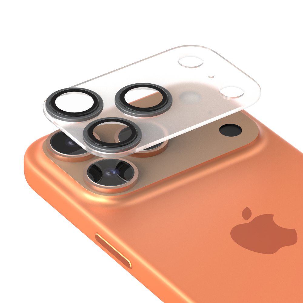 Araree C-Sub Full Camera Lens Protector Tempered Glass For iPhone 17 Pro - Clear