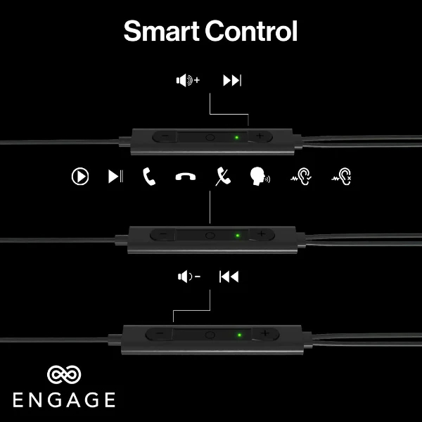 Engage Active Noise Cancellation USB-C Wired Headset With Mic