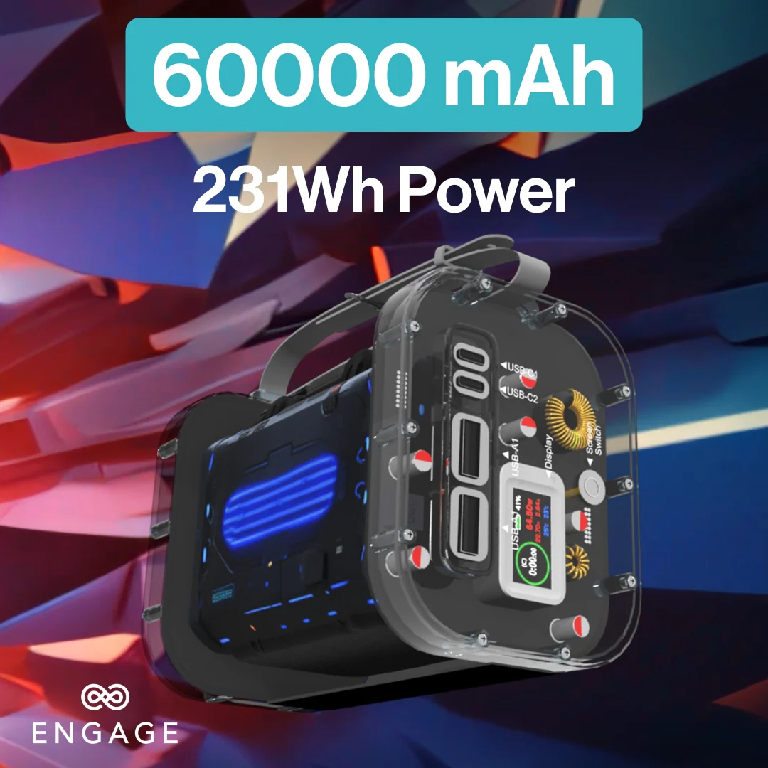Engage Mini Power Station (60000mAh) - 231W