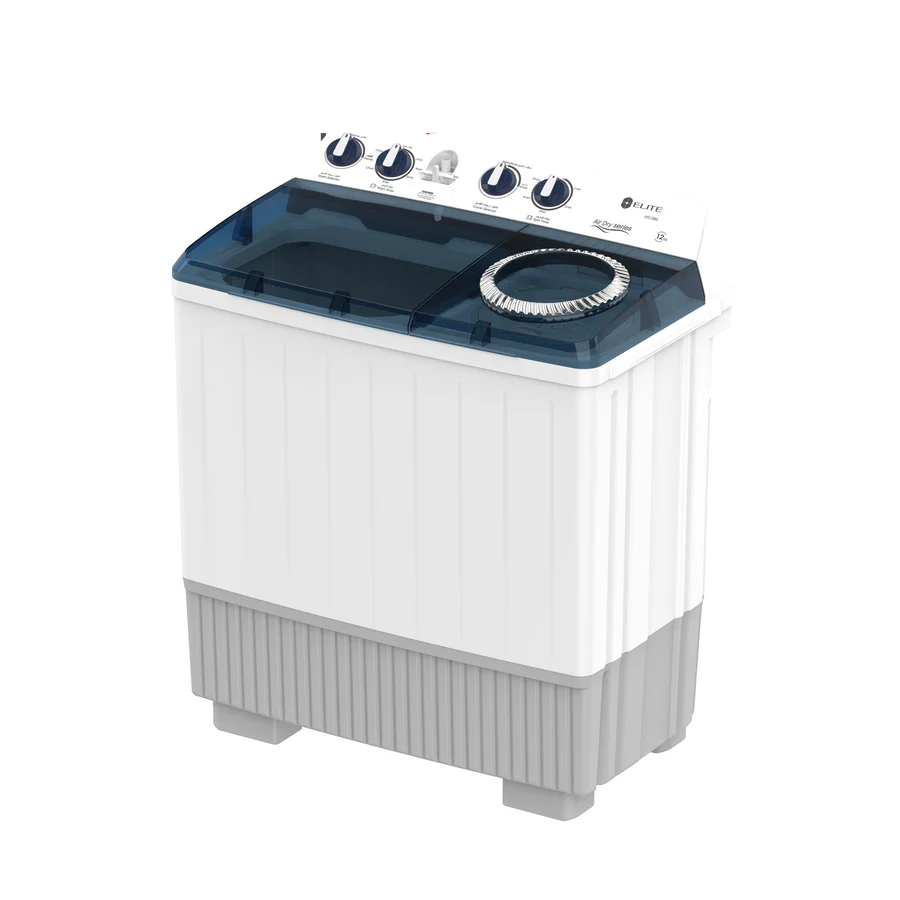 Elite Twin Tub 12KG Washing Machine - ETT12BG