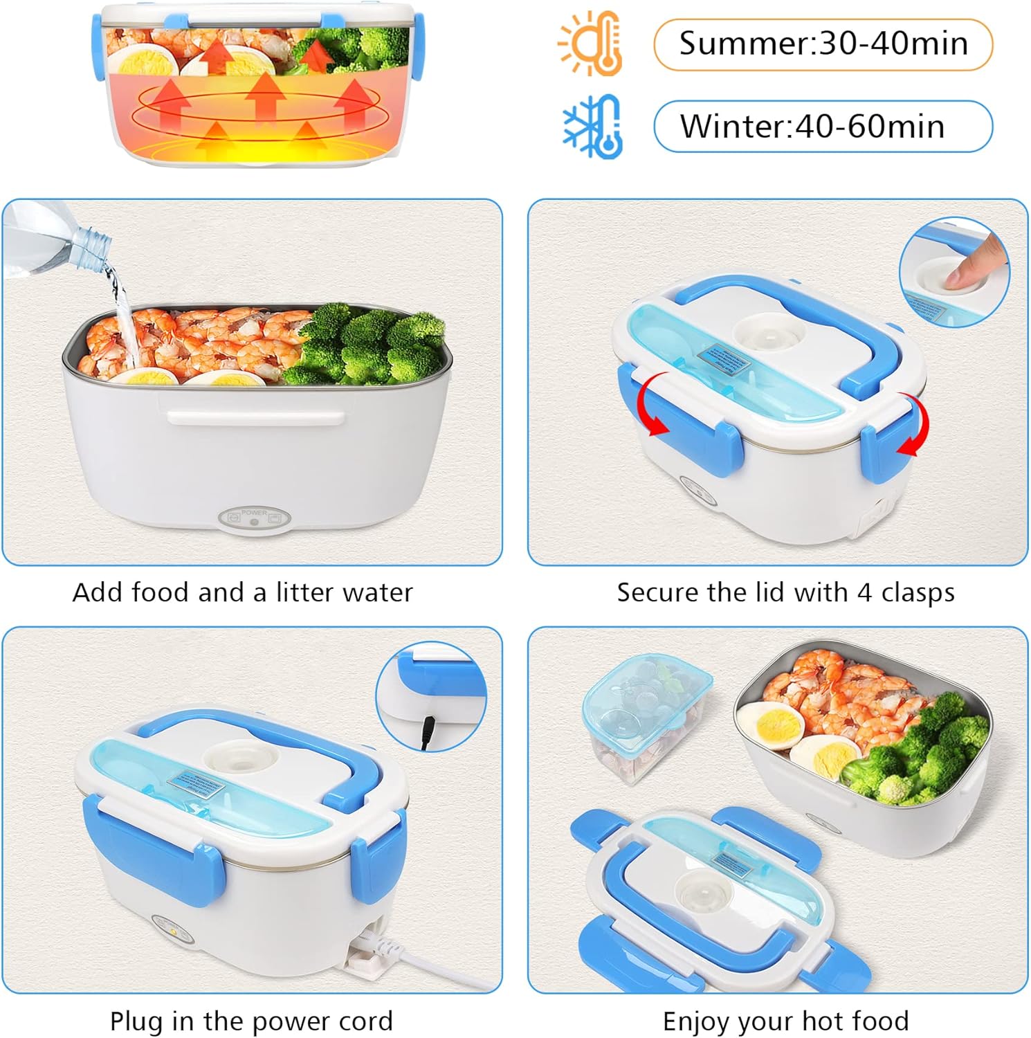 Electric Heating Lunch Box - YS-001