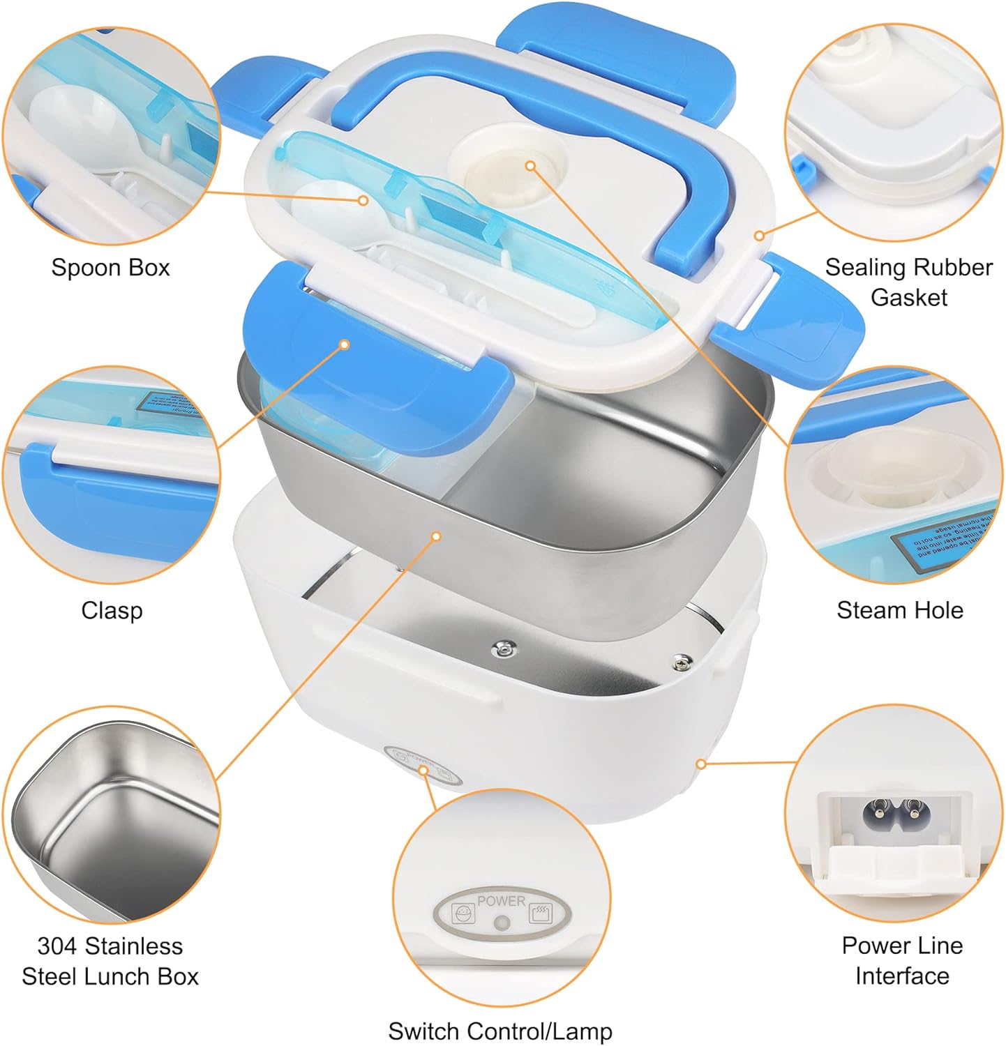 Electric Heating Lunch Box - YS-001