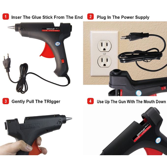 Hot Adhesive Glue Gun - JGG - 40501