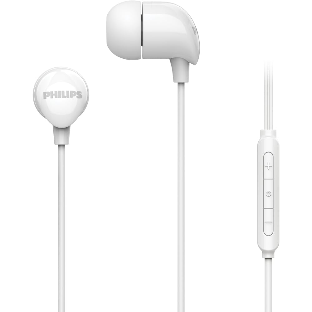 Philips In-Ear Wired Earphones TAE2146WT/97 - White