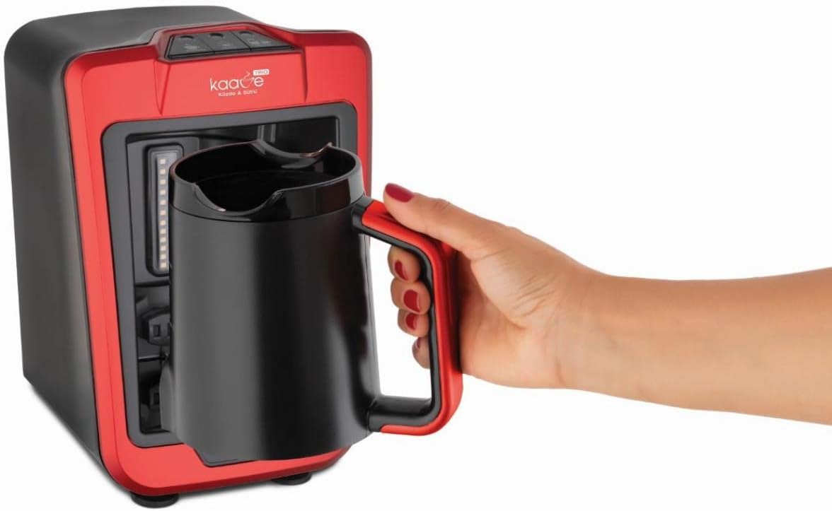 Fakir 735W Kaave Trio Roasted & Milk Turkish Coffee Machine Rouge - Red