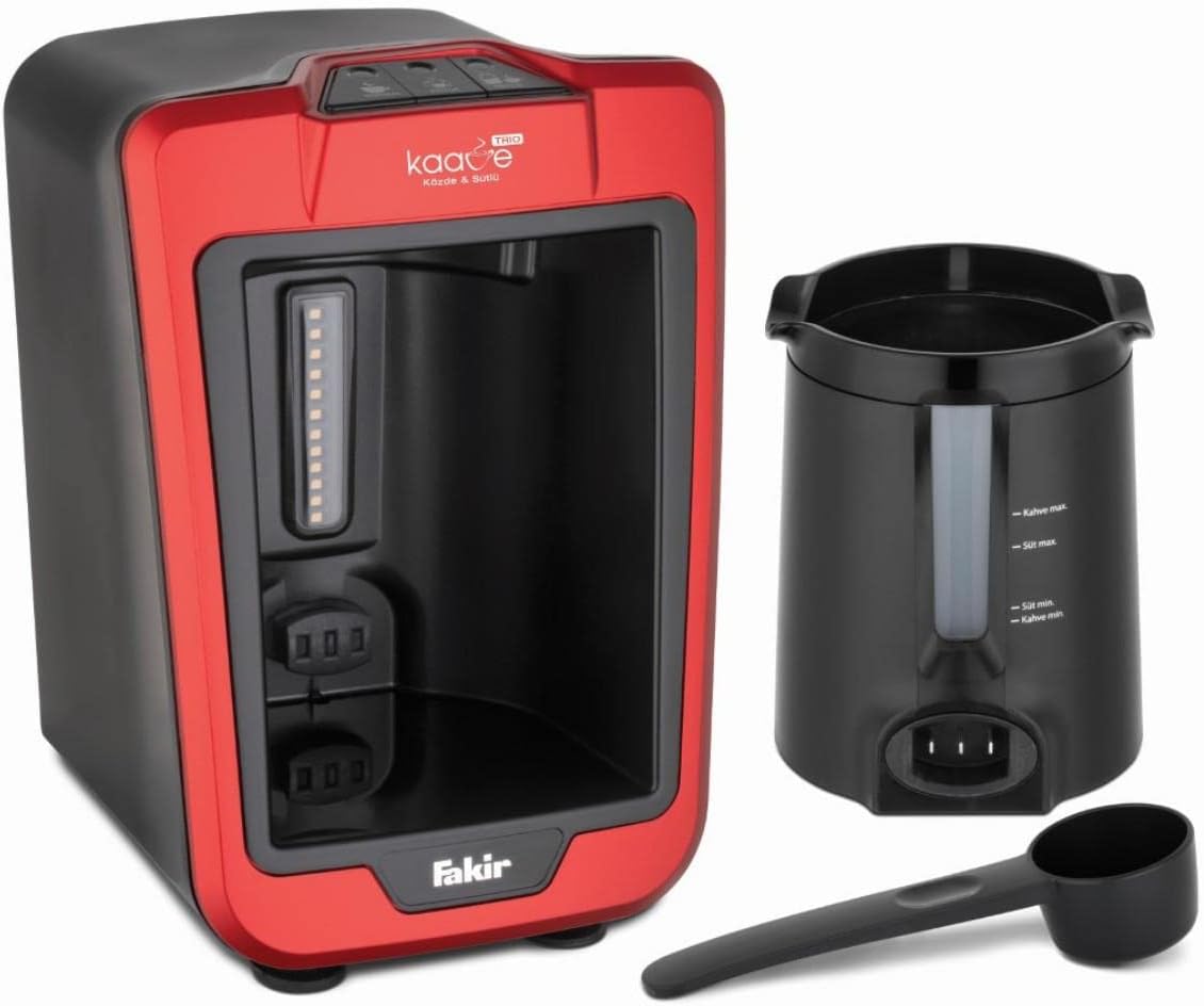 Fakir 735W Kaave Trio Roasted & Milk Turkish Coffee Machine Rouge - Red