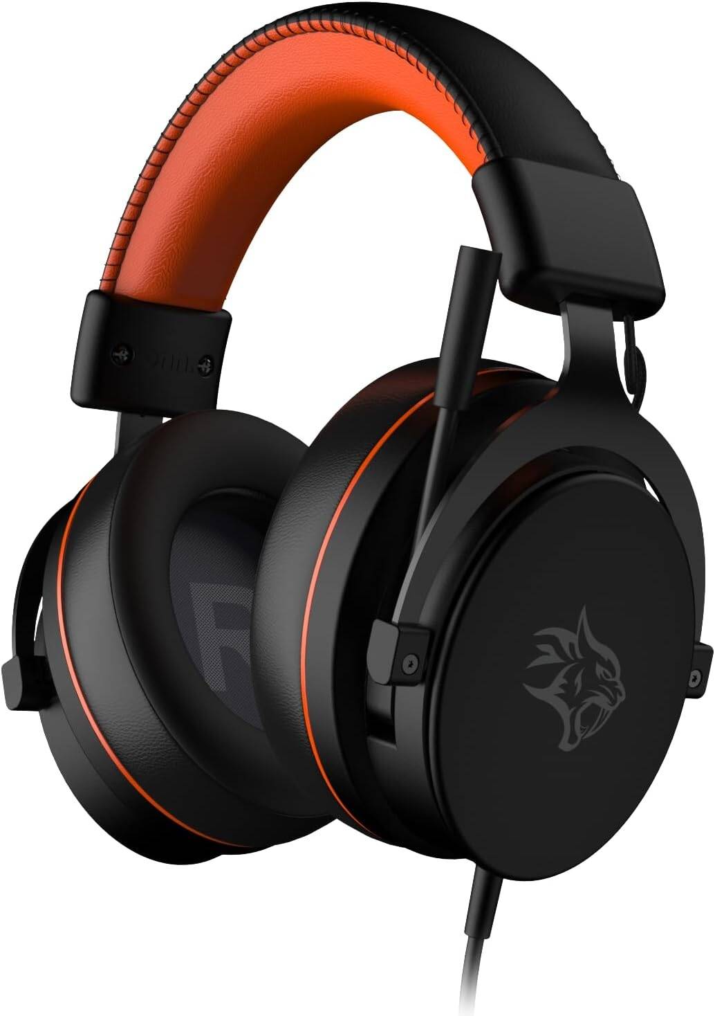 Porodo Gaming PC RGB ENC Gaming Headphones - Black