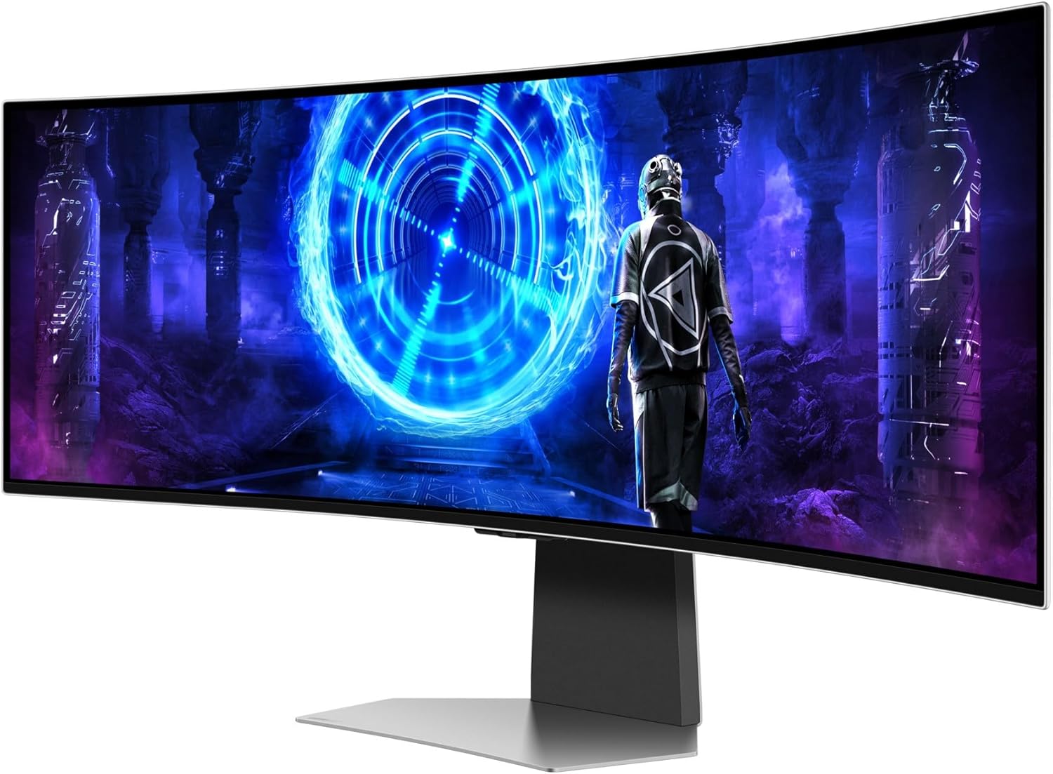 Samsung 49 Inch Gaming Monitor Odyssey OLED G9 G95SD DQHD - LS49DG952SMXUE