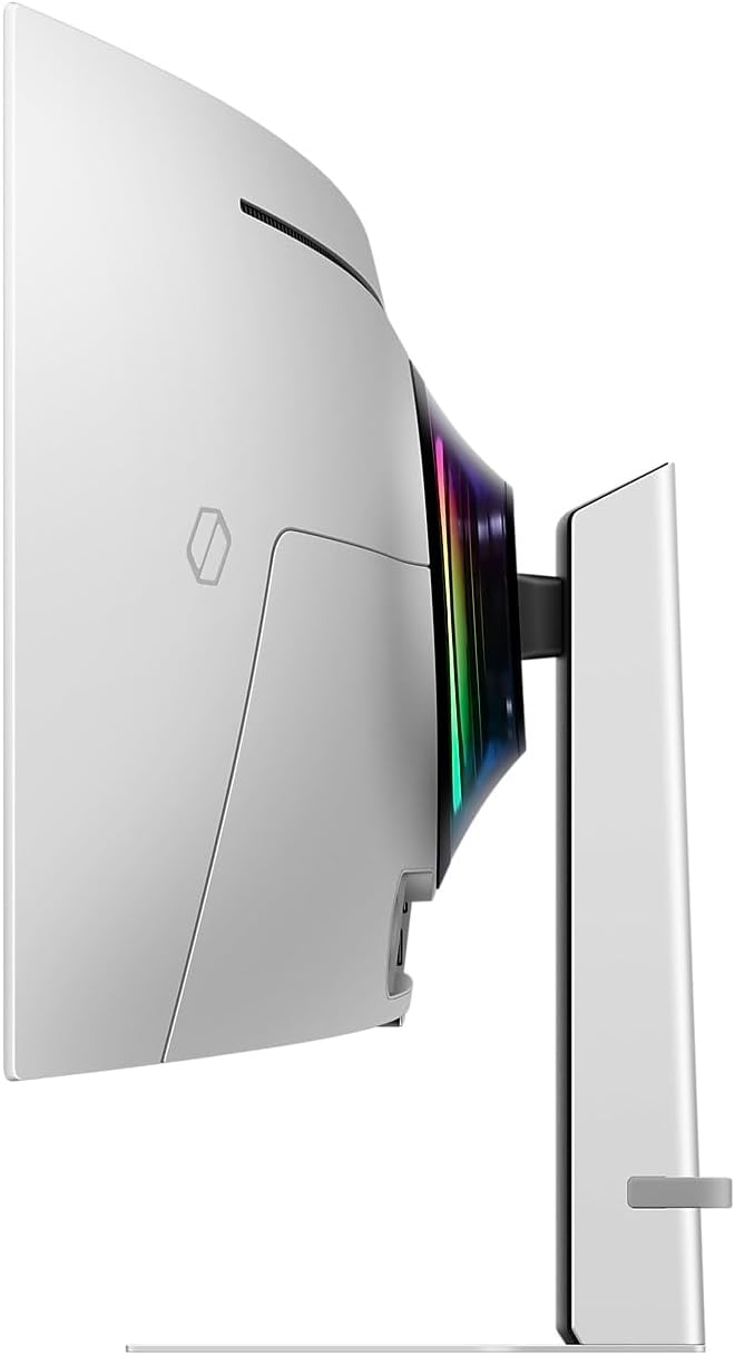 Samsung 49 Inch Gaming Monitor G9 G932 Odyssey OLED Dual QHD 240Hz 0.03Ms, Height Adjustment with Tilt - LS49DG932SMXUE