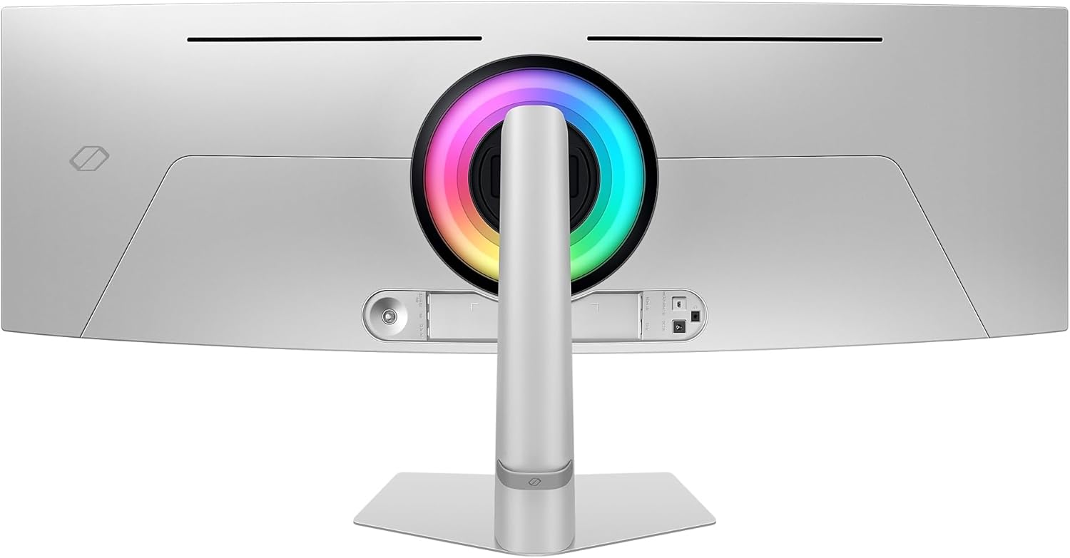 Samsung 49 Inch Gaming Monitor G9 G932 Odyssey OLED Dual QHD 240Hz 0.03Ms, Height Adjustment with Tilt - LS49DG932SMXUE