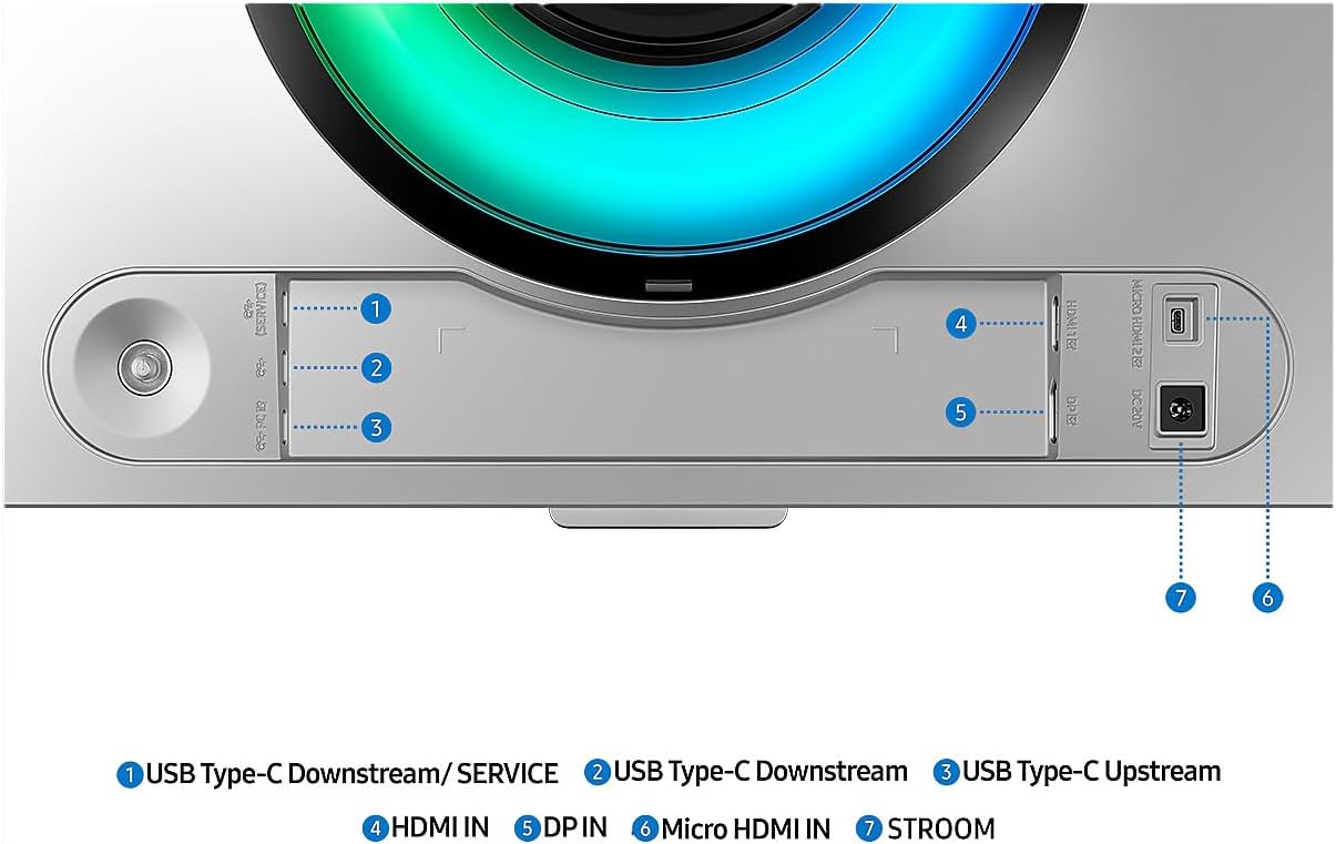 Samsung 49 Inch Gaming Monitor G9 G932 Odyssey OLED Dual QHD 240Hz 0.03Ms, Height Adjustment with Tilt - LS49DG932SMXUE