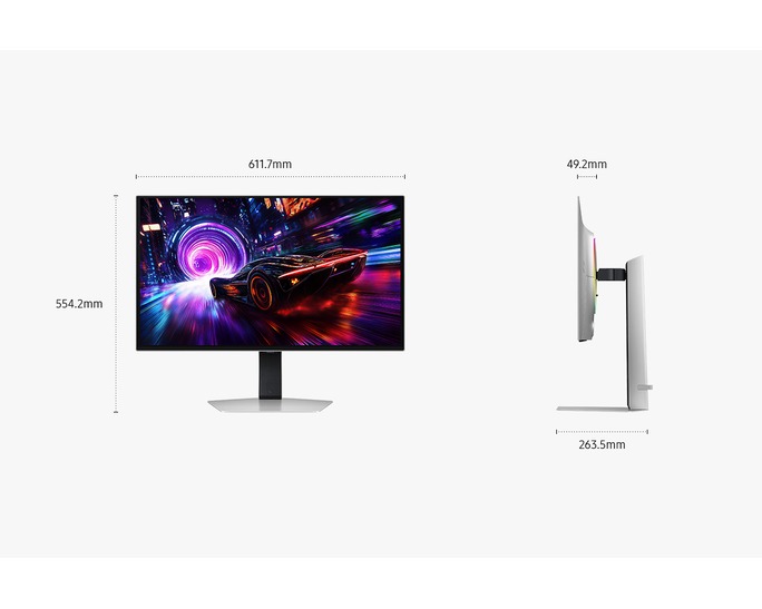 Samsung 27-Inch Odyssey OLED G8 G81SF 4K 240Hz Gaming Monitor